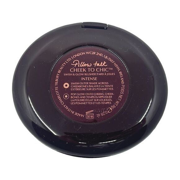 Charlotte Tilbury Pillow Talk Cheek to Chic Blush Swish & Glow Blusher 0.28 oz - Picture 4 of 5